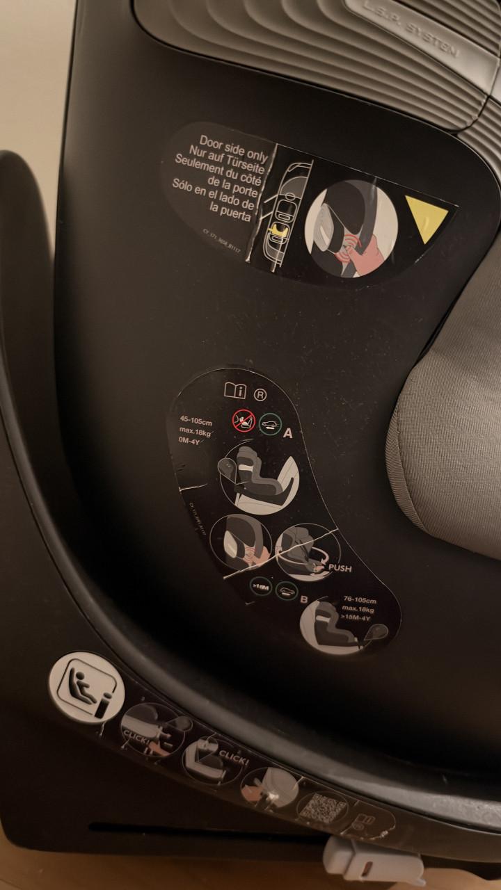 Cybex Sirona autostoel met ISOFIX – draaibaar – grijs