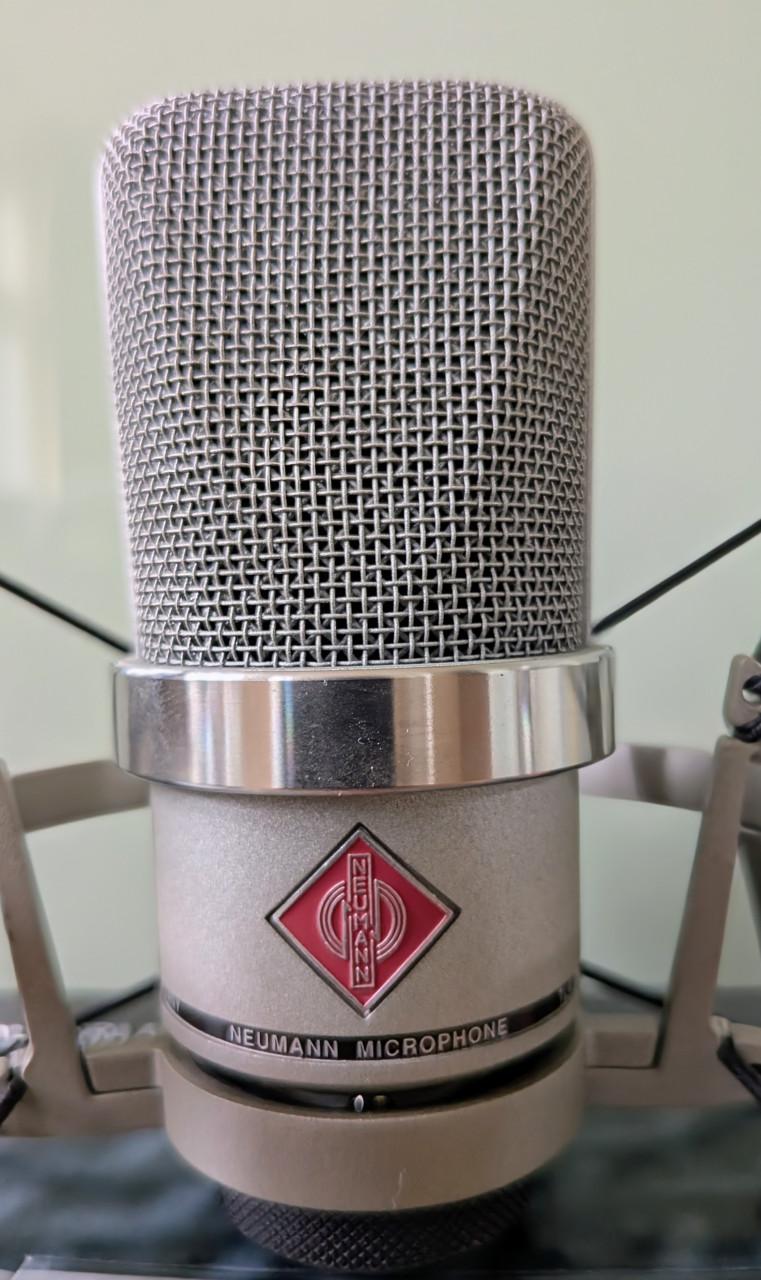 Professionele Neumann condensator studiomicrofoon