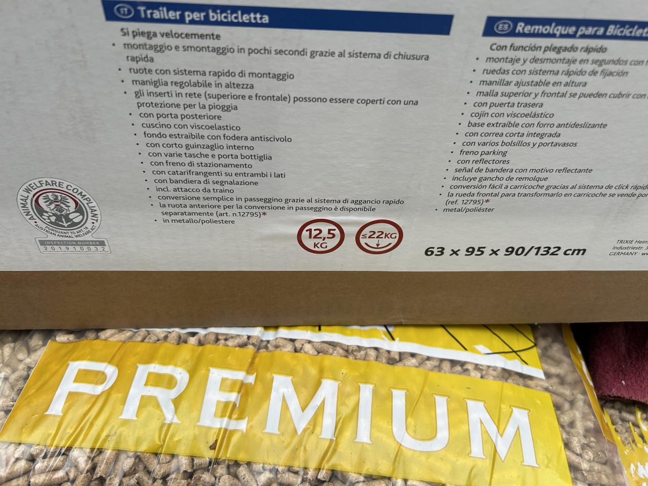 Hondenfietskar voor honden tot 25 kg