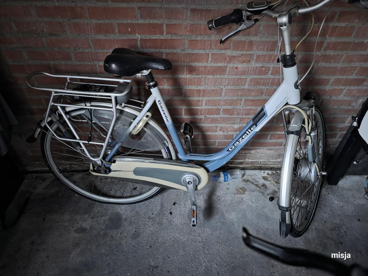 Kapotte electrische fiets