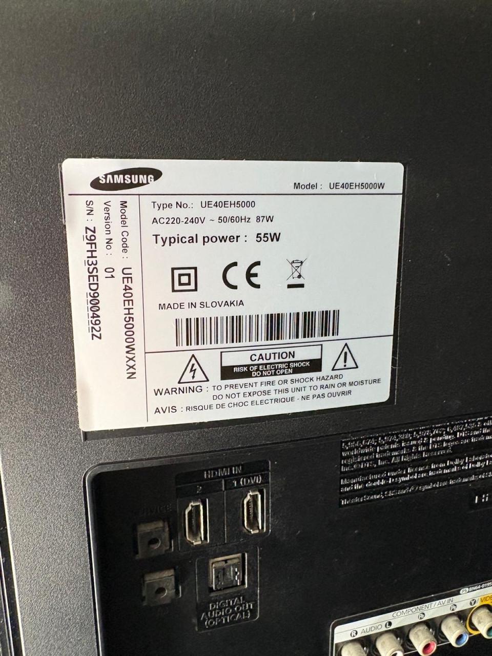 TV Samsung