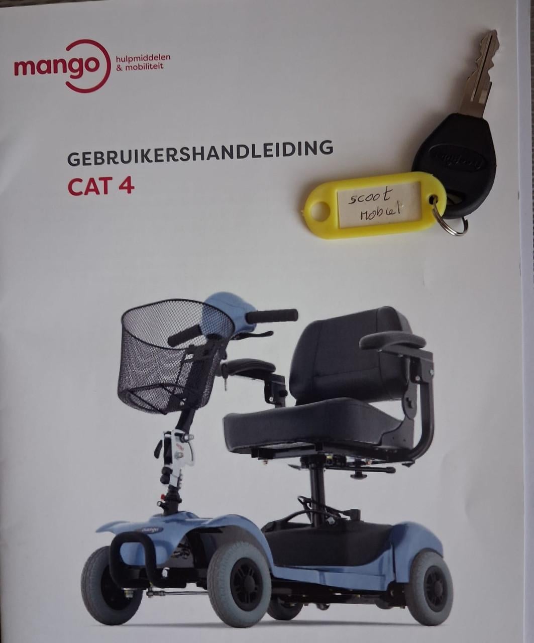 Demontabele scootmobiel Cat 4