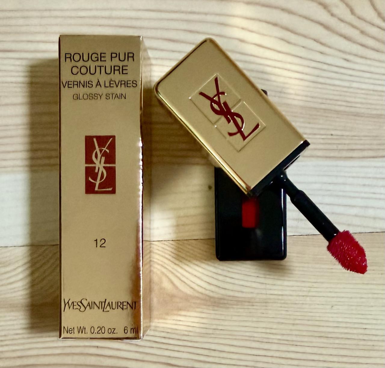 Yves Saint Laurent Rouge Pur Couture Glossy Stain 12 – NIEUW