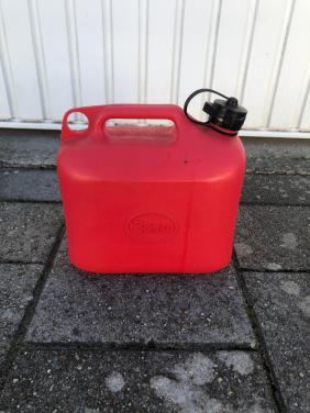 Rode Esso Jerrycan 5 Liter - Benzine/Diesel