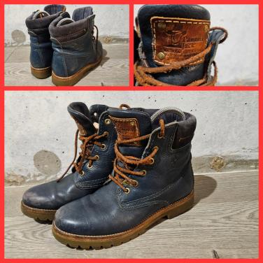 Panama Jack Laarzen Donkerblauw Maat 39