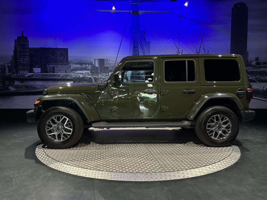 Jeep Wrangler unlimited 4xe 380 sahara *acc*camera*leer*sarge green clear c