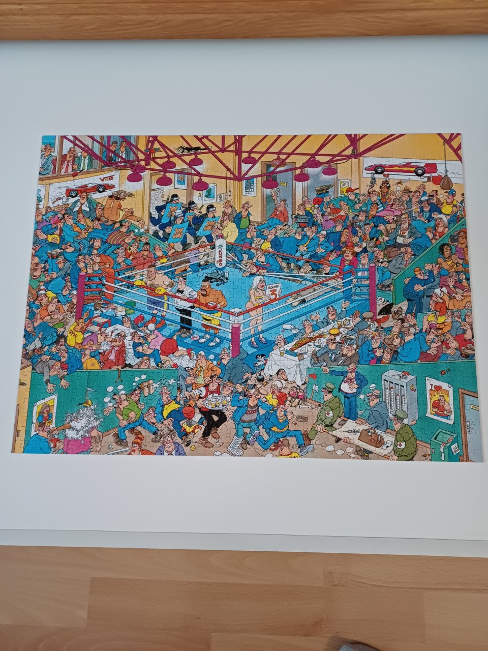 Jan van Haasteren puzzel boxing match 950 stukjes
