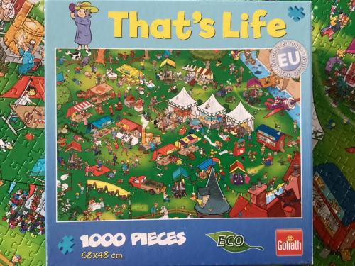 Legpuzzel That’s Life. Vrolijke fair !!