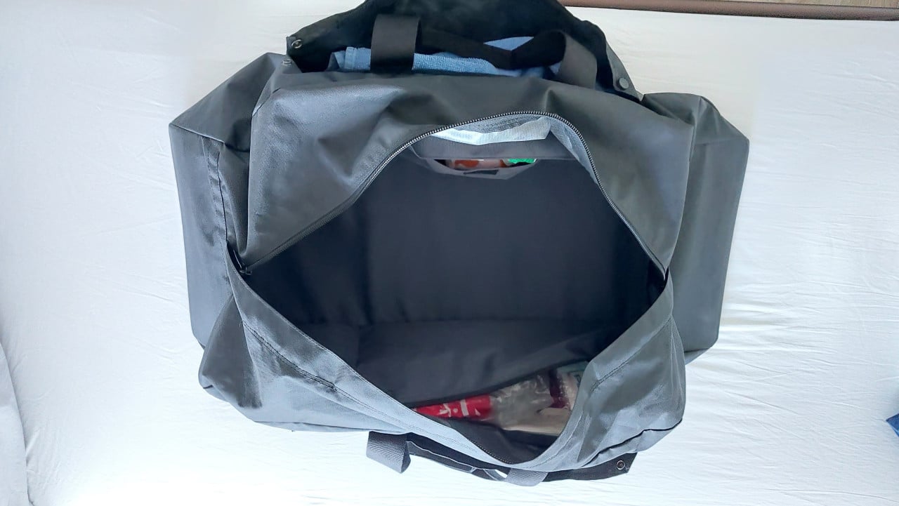 Weekendtas defensie-leger-sporttas-reistas-85x35x30 cm- 80 L inhoud