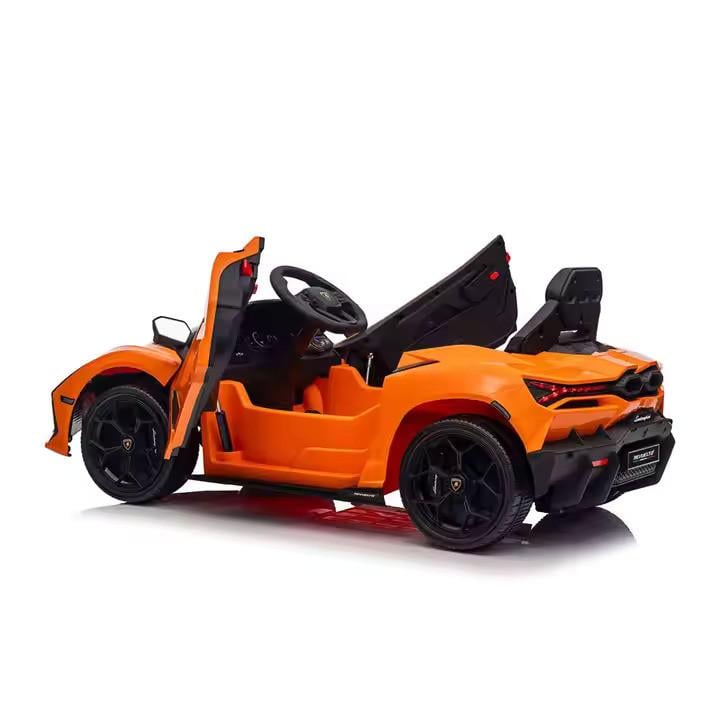 Elektrische Kinderauto 12V – Lamborghini Revuelto | Oranje