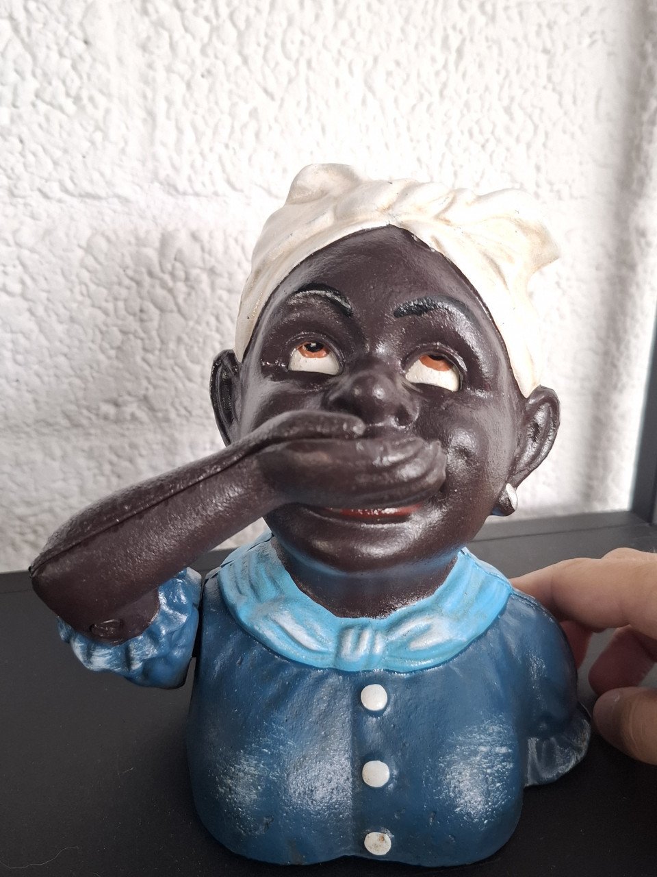 Gietijzeren spaarpot