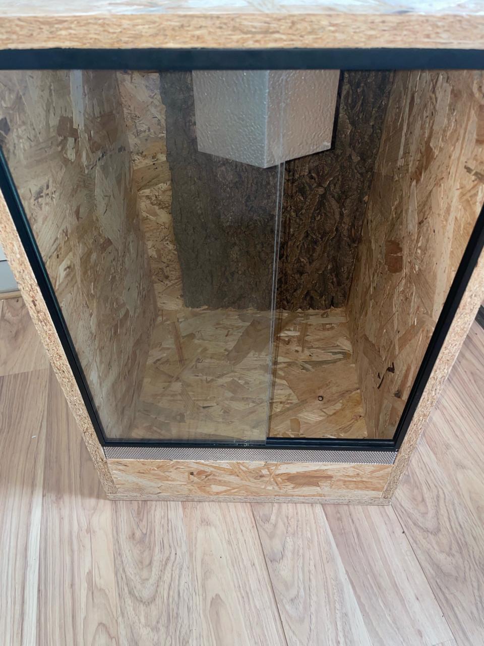 Osb terraruim met fitting