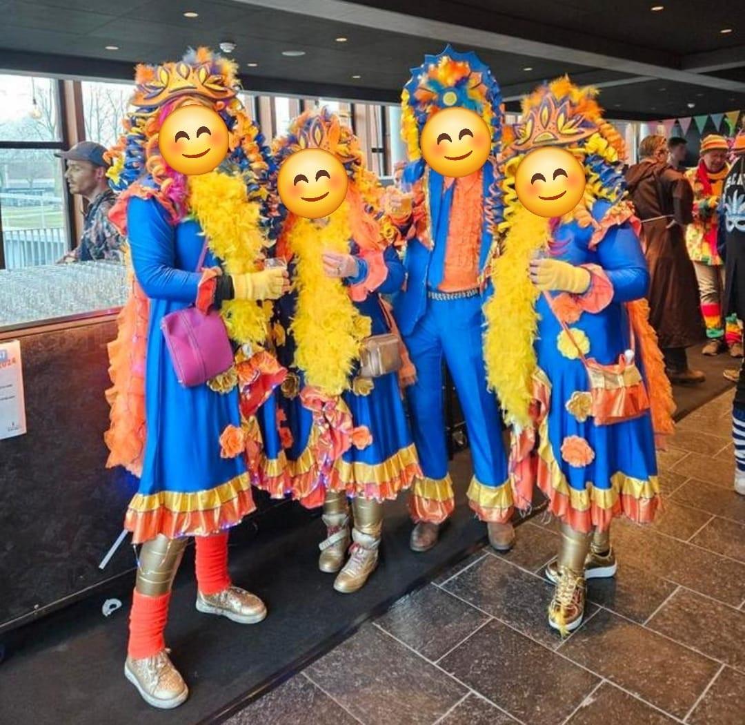 Hele leuke carnavals kleding.