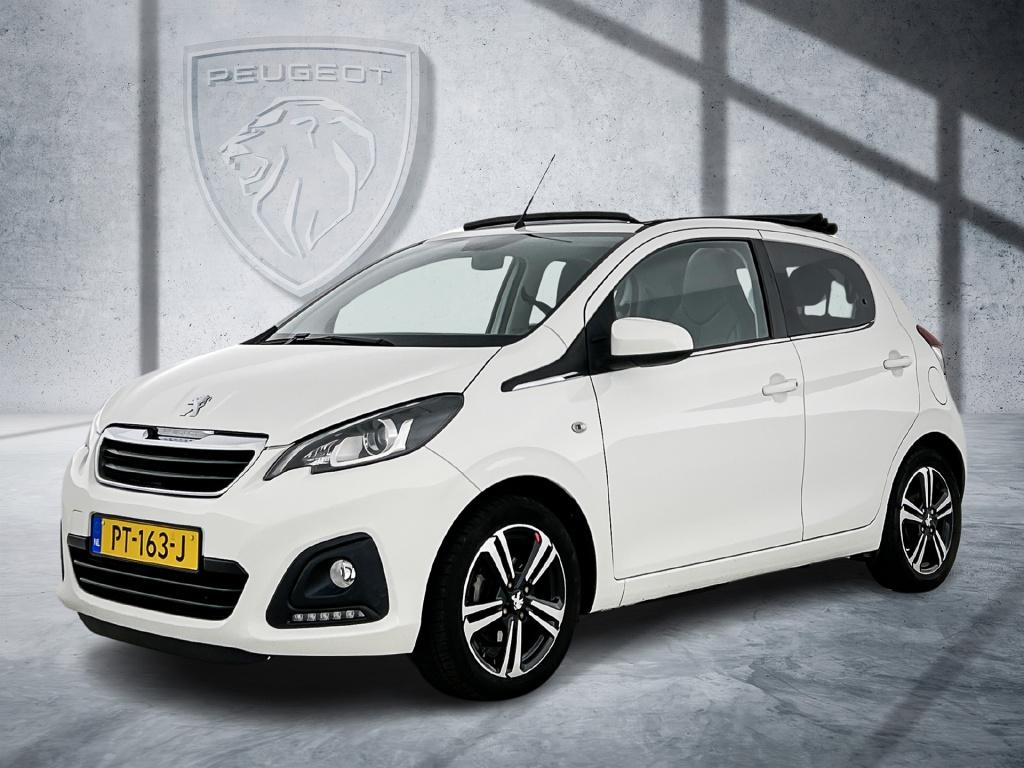 Peugeot 108 72 pk active top! cabrio | rijklaar | lederen bekleding | airco