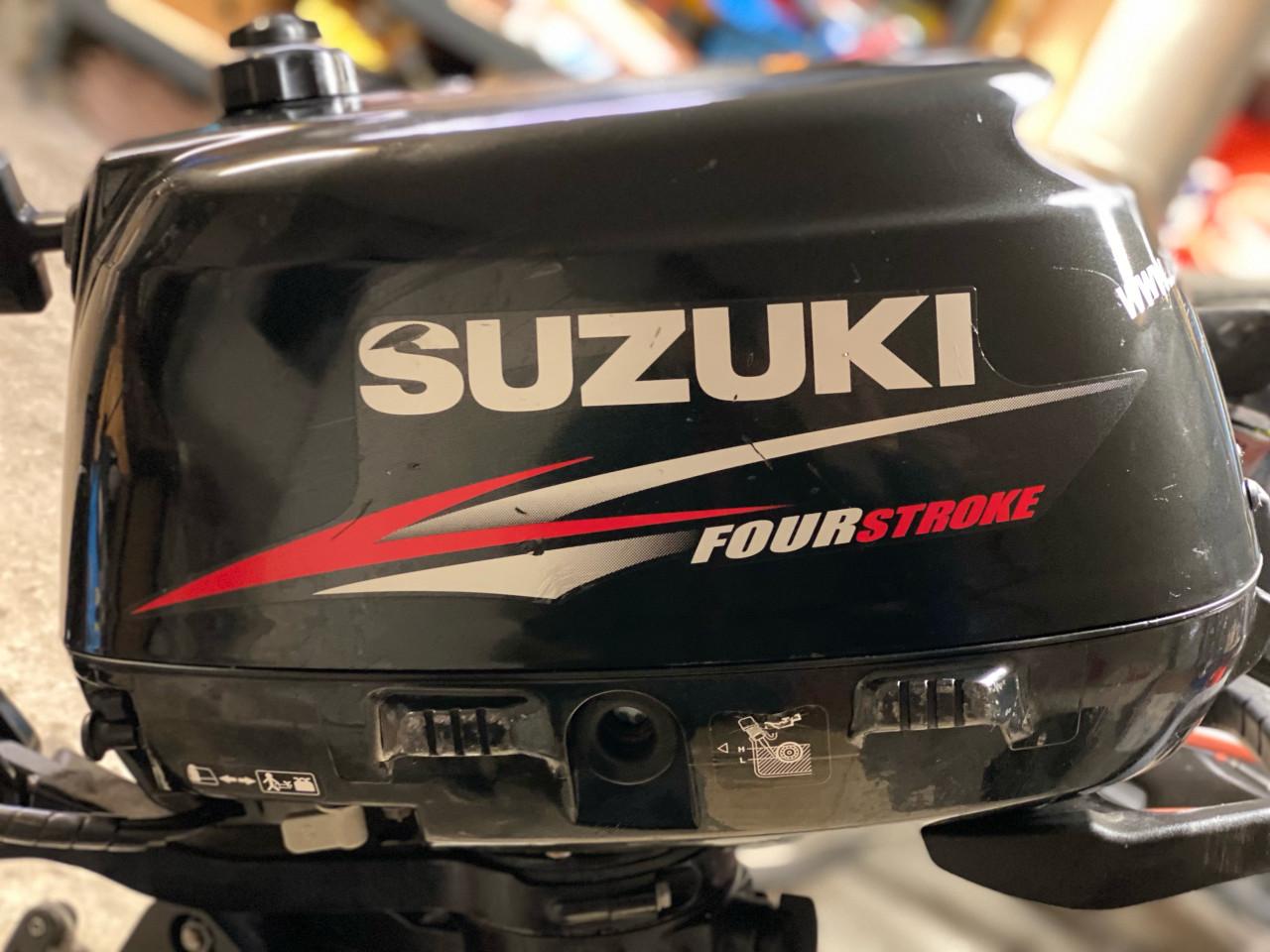 Suzuki buitenboordmotor 6pk