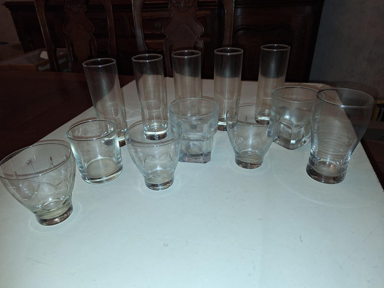 12 longdrink en water glazen
