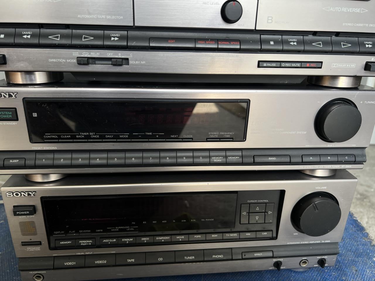Sony LBT-D505 hifi stereosysteem met boxen afstandbedining