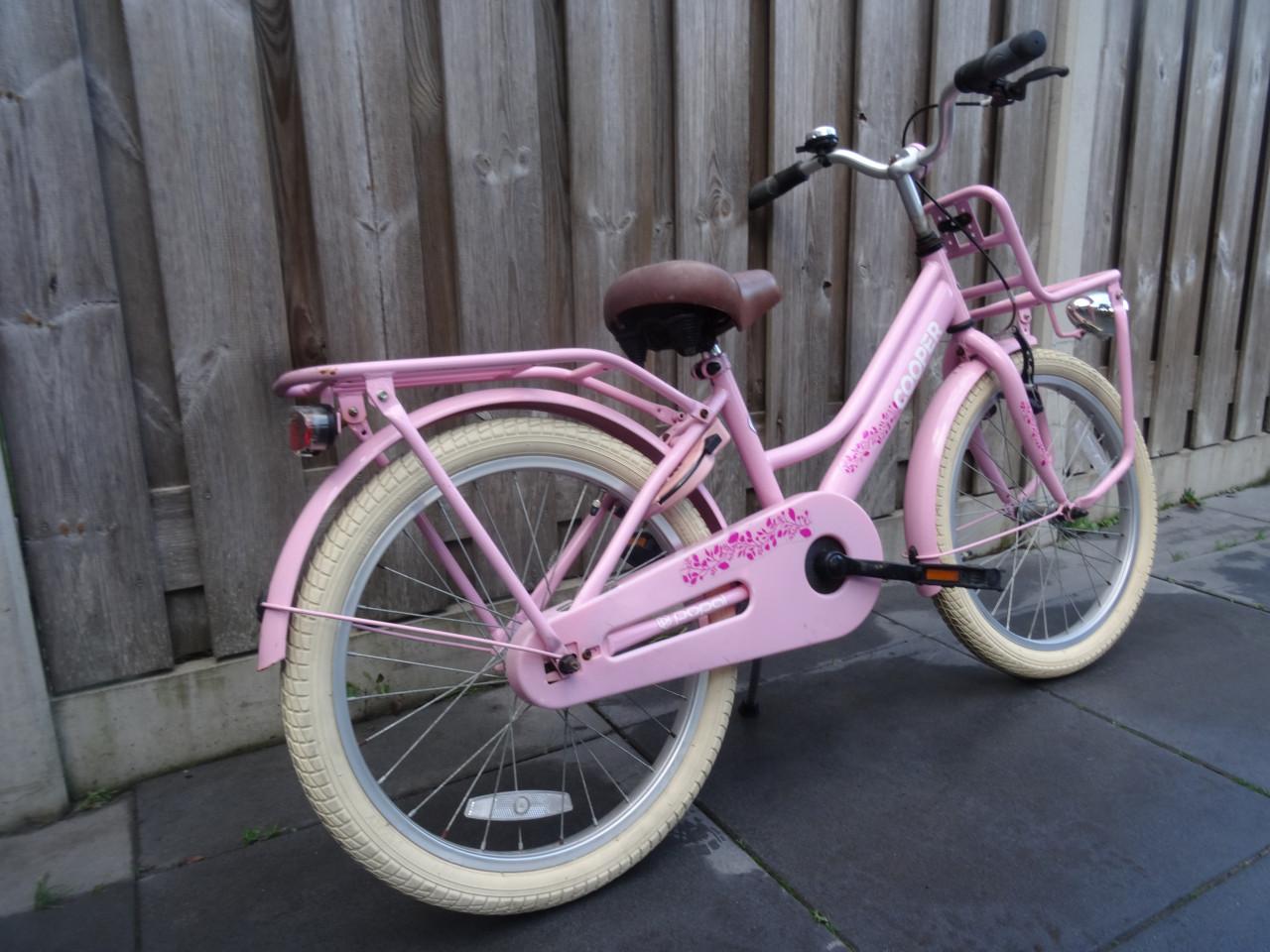 🌸 Te koop: Popal Cooper 20-inch kinderfiets – Roze 🌸