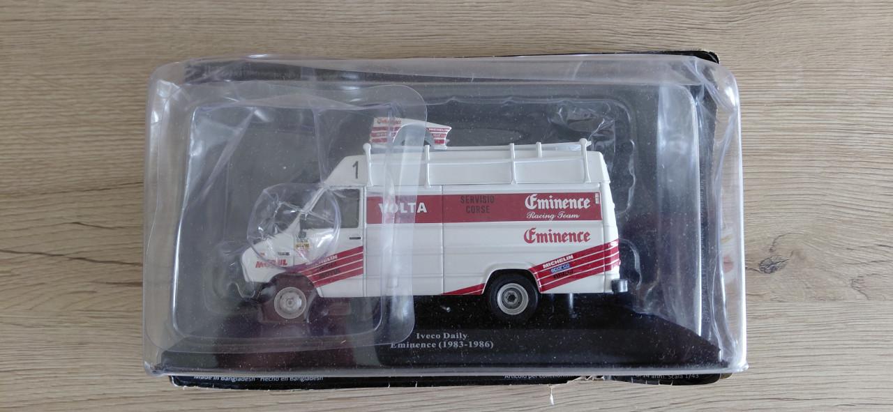Iveco Daily service bus Eminence racing rally team 1983-1986