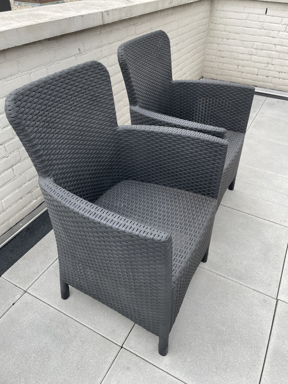 Tuinstoelen wicker