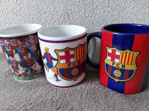 3 nieuwe mokken van Fc barcelona