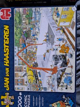 Puzzel Van Haasteren: Bijna klaar.