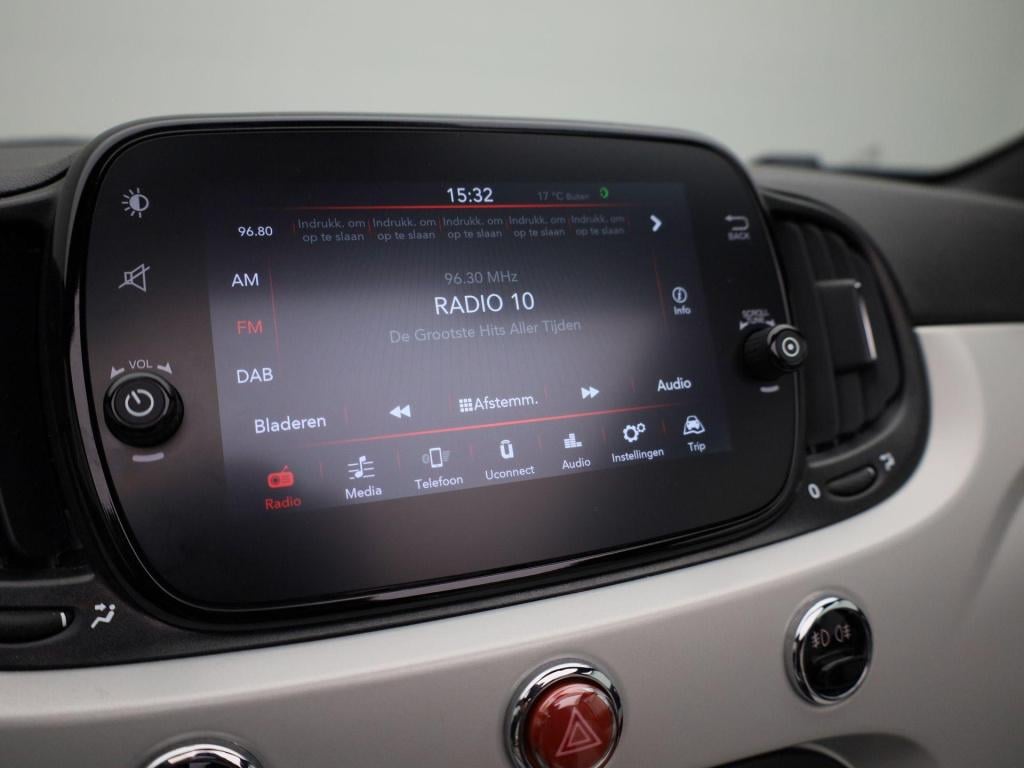 Fiat 500 C 1.0 hybrid star | cabrio | parkeer sensoren | dab | bluetooth | 