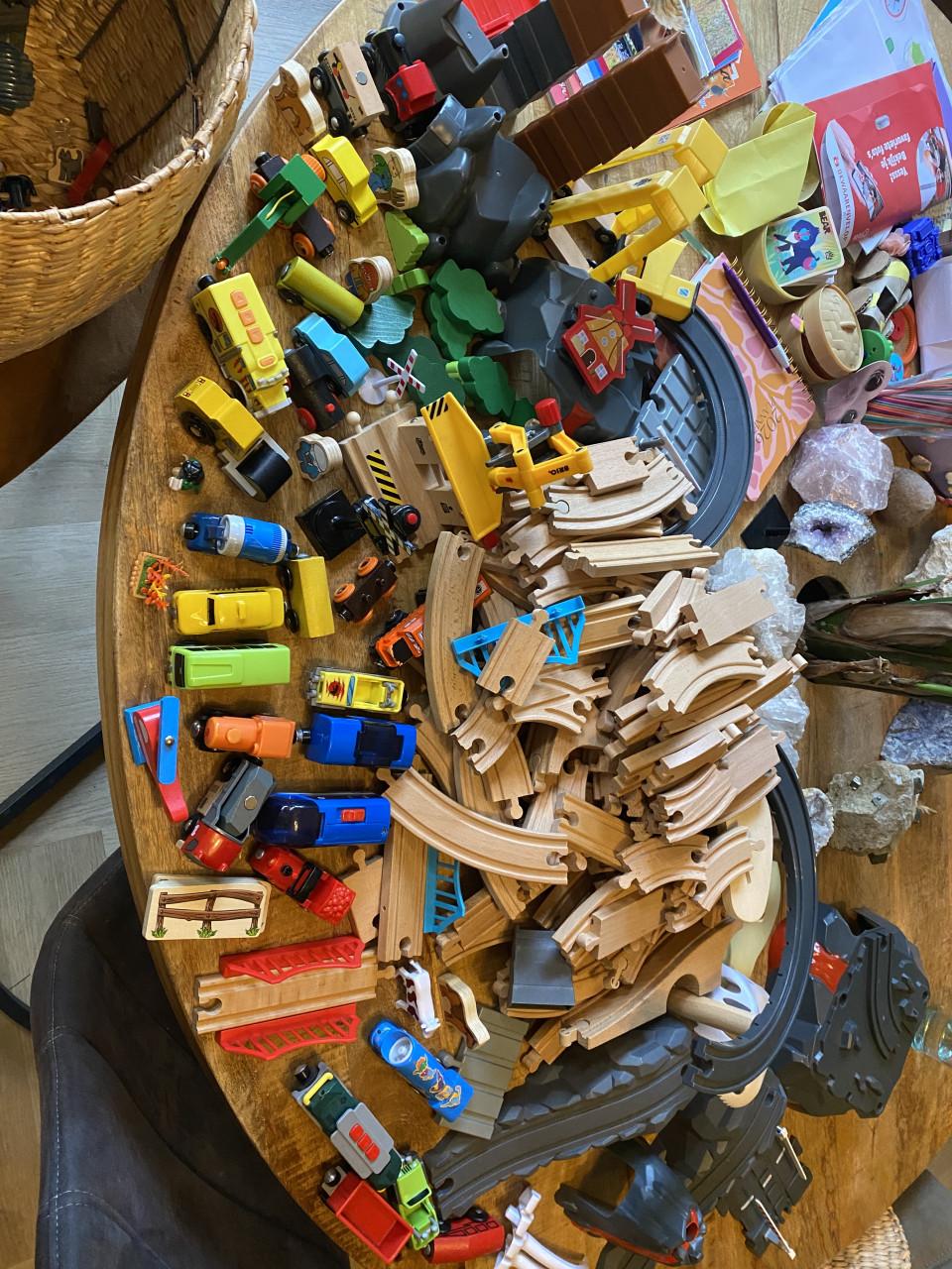 Groot speel treinen set!!!