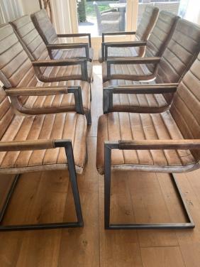 Eetkamerstoelen 8 stuks