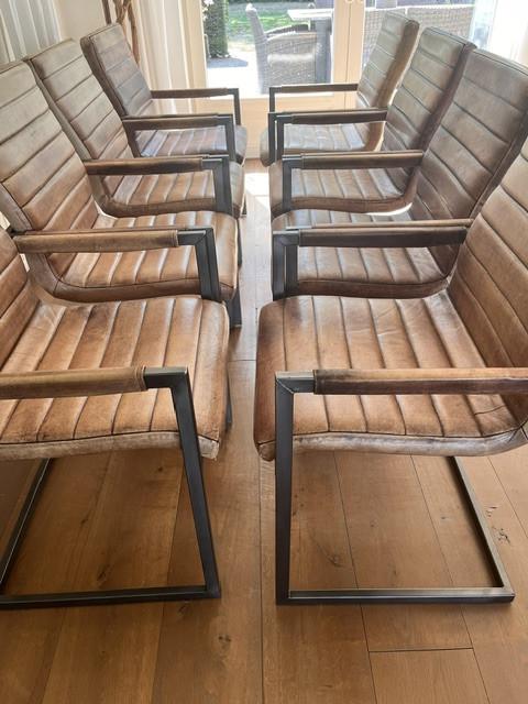 Eetkamerstoelen 8 stuks