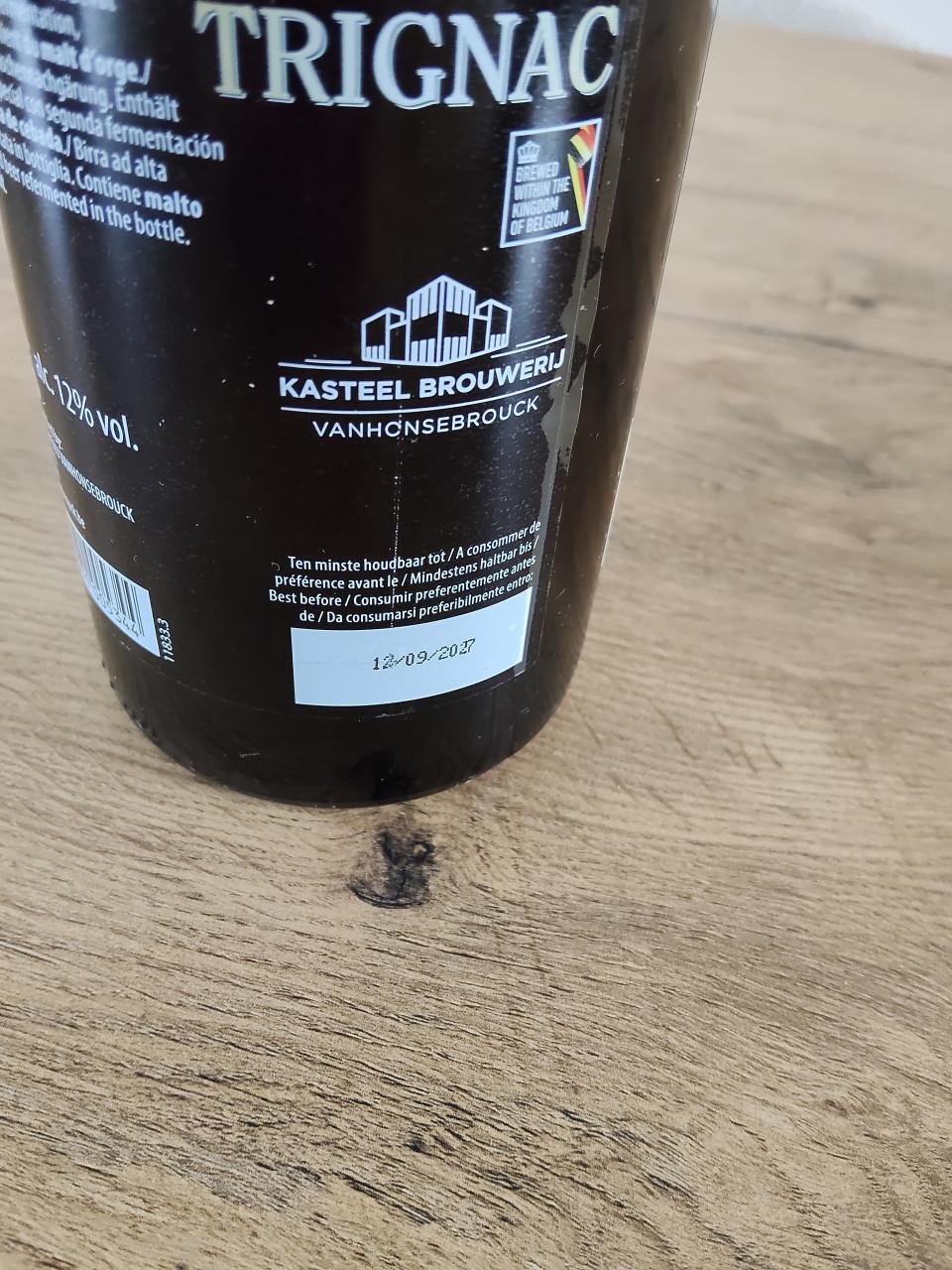 Kasteel Tripel Trignac in cognac vaten gerijpt