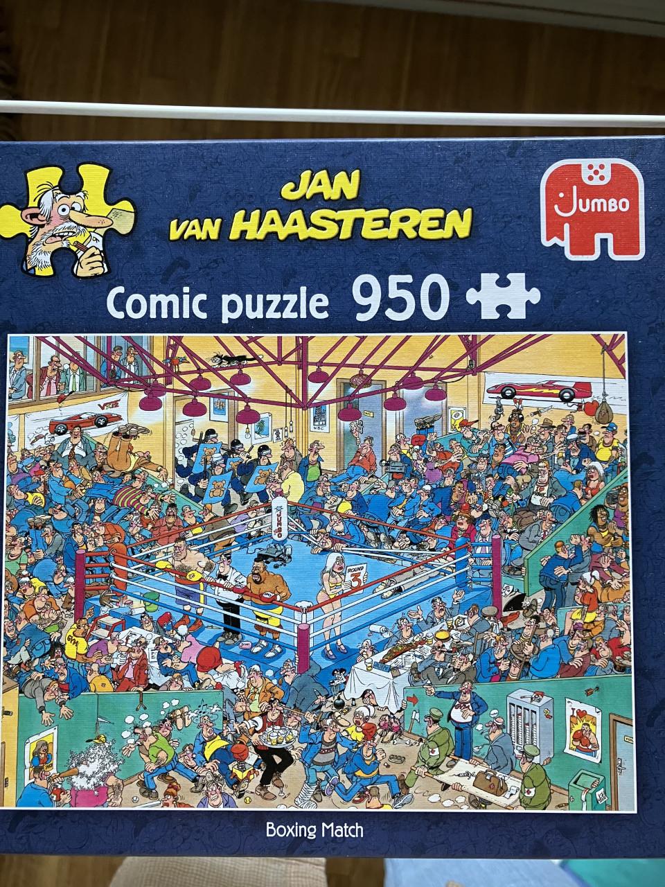 Jan van Haasteren boxing match