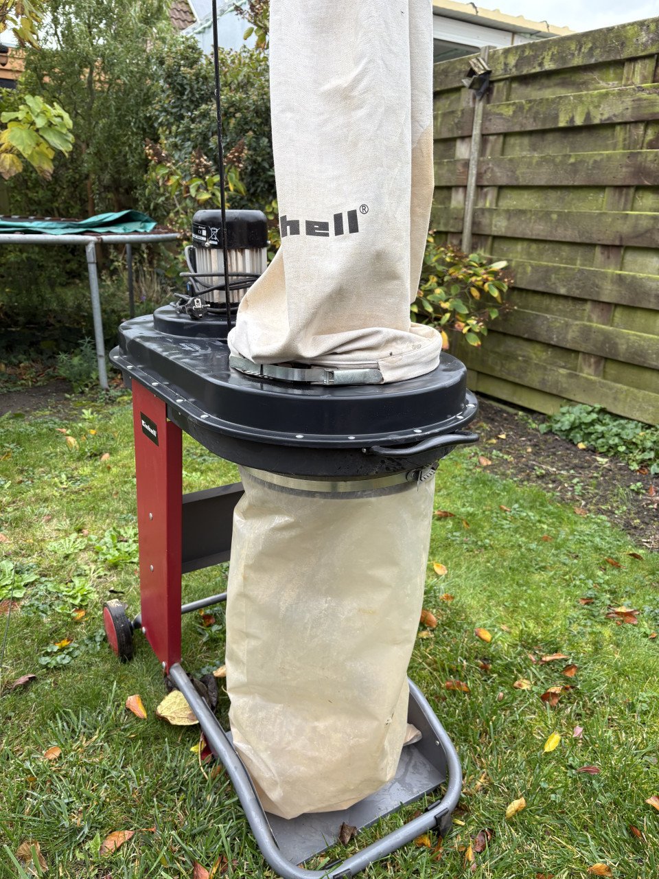 Einhell stofafzuiging