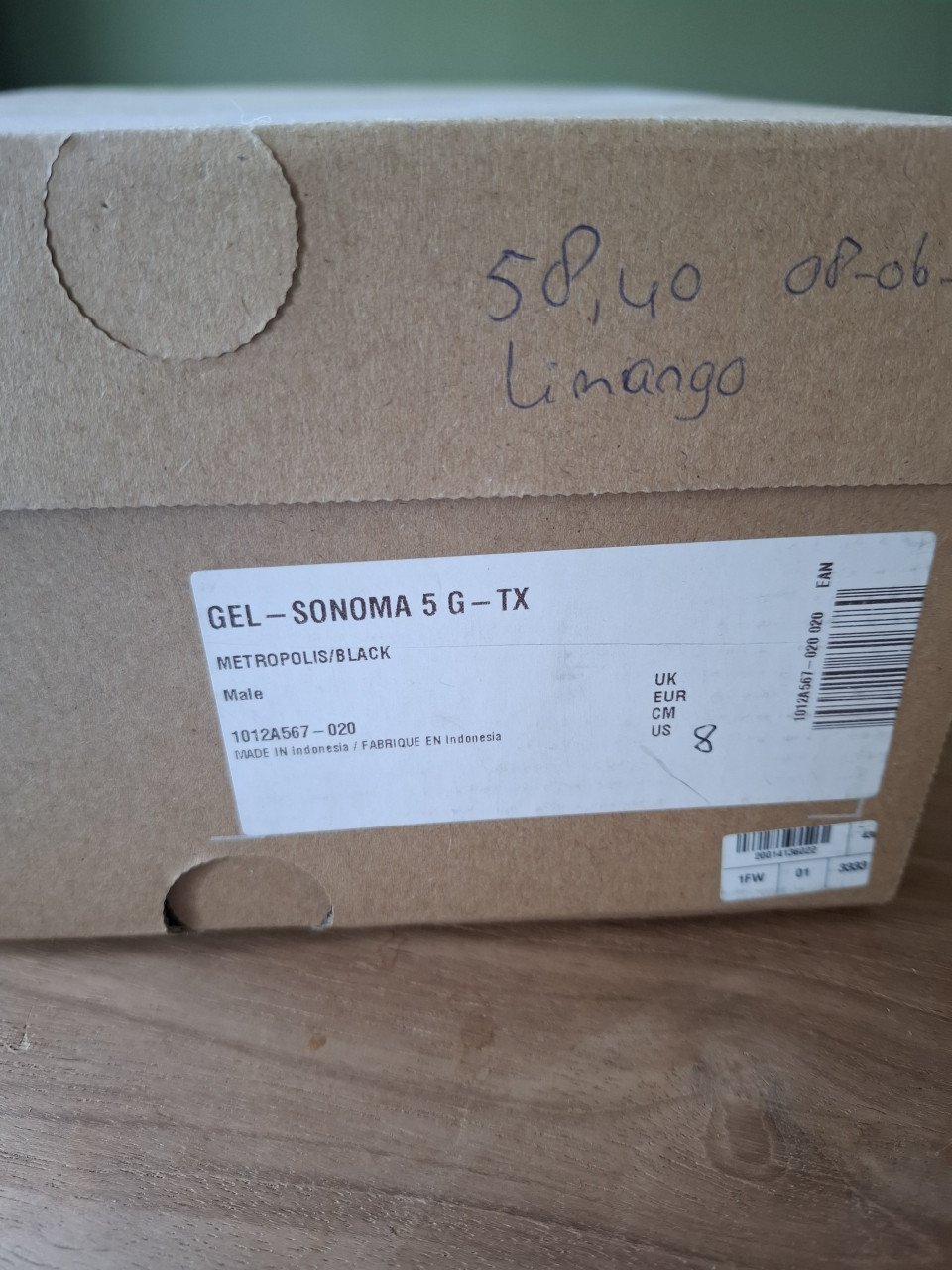 Asics Dames Gel-Sonoma 5 g-tx maat 8 (40)