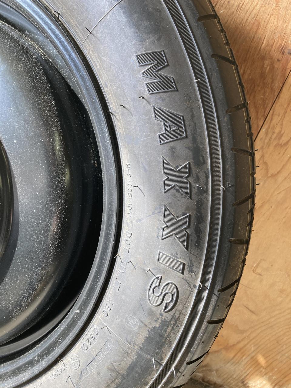 Reserveband/thuiskomertje voor Rav4 hybride