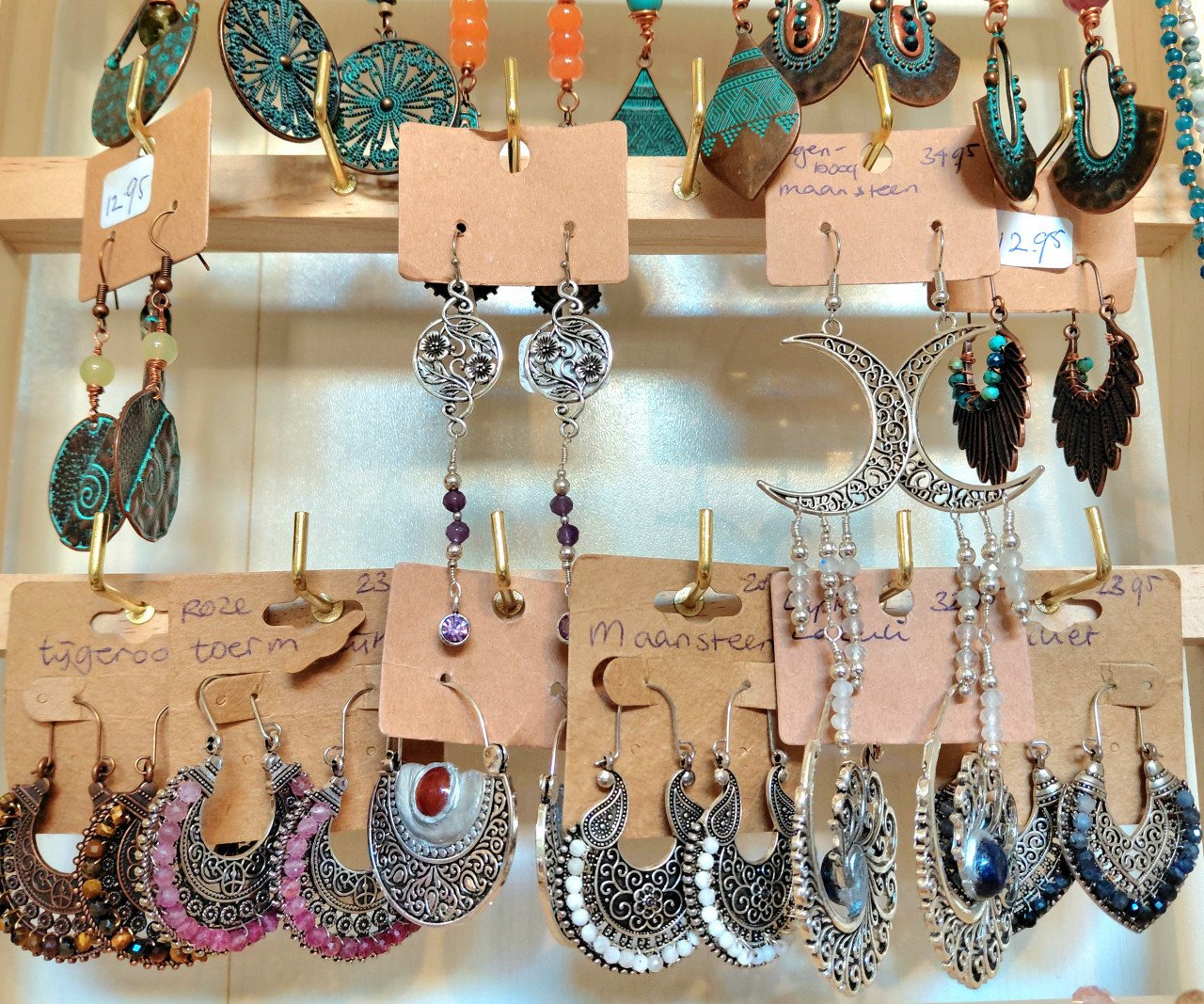 Handgemaakte edelsteen sieraden