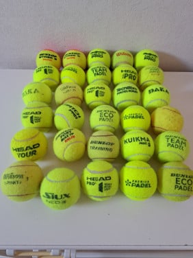30 tennisballen voor de hond