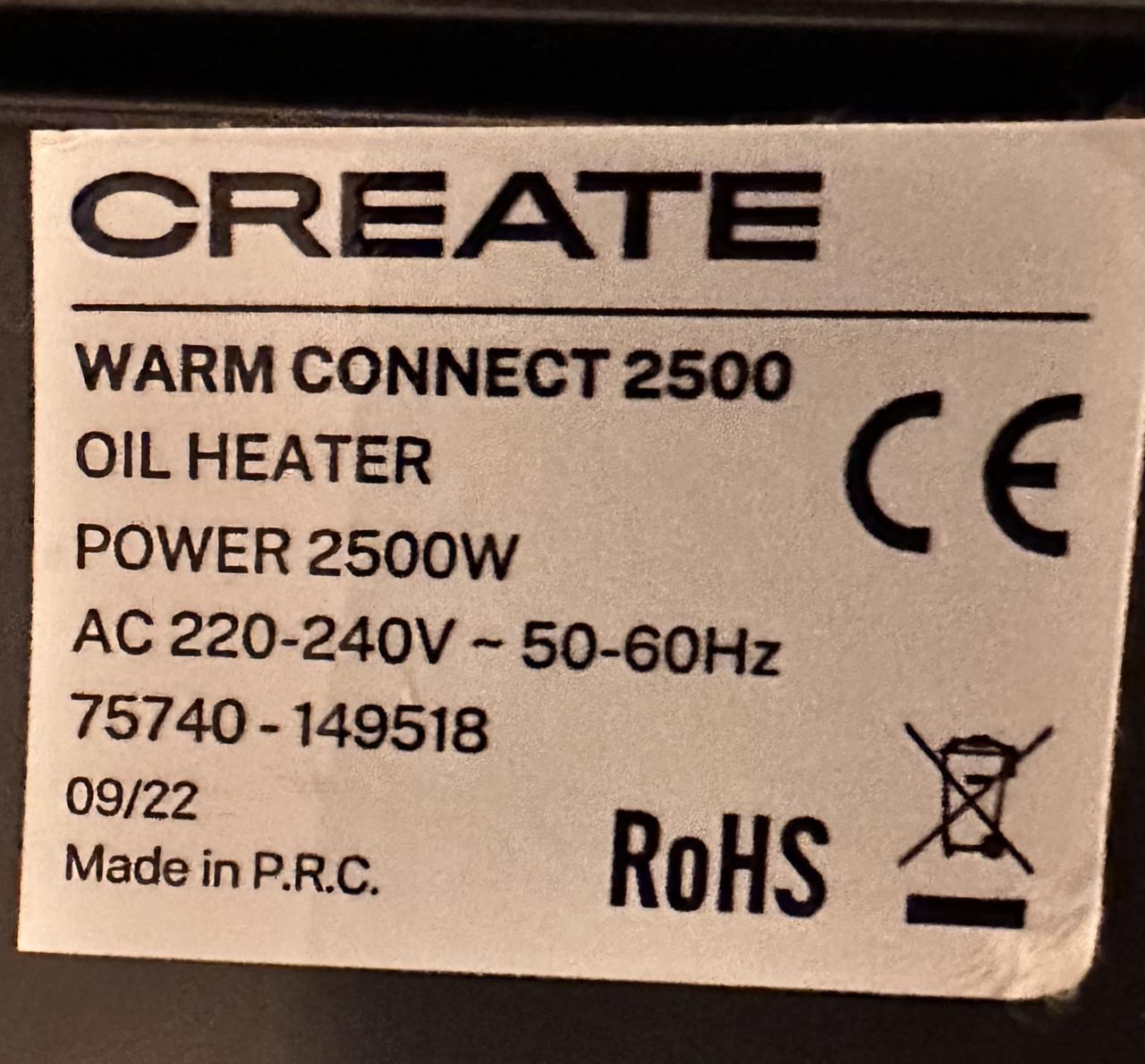 Olieradiator met wifi