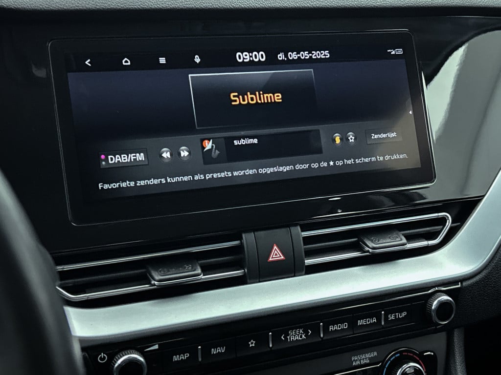 Kia Niro 1.6 gdi hybrid dynamicline | half leder/stof | navigatie | parkeer