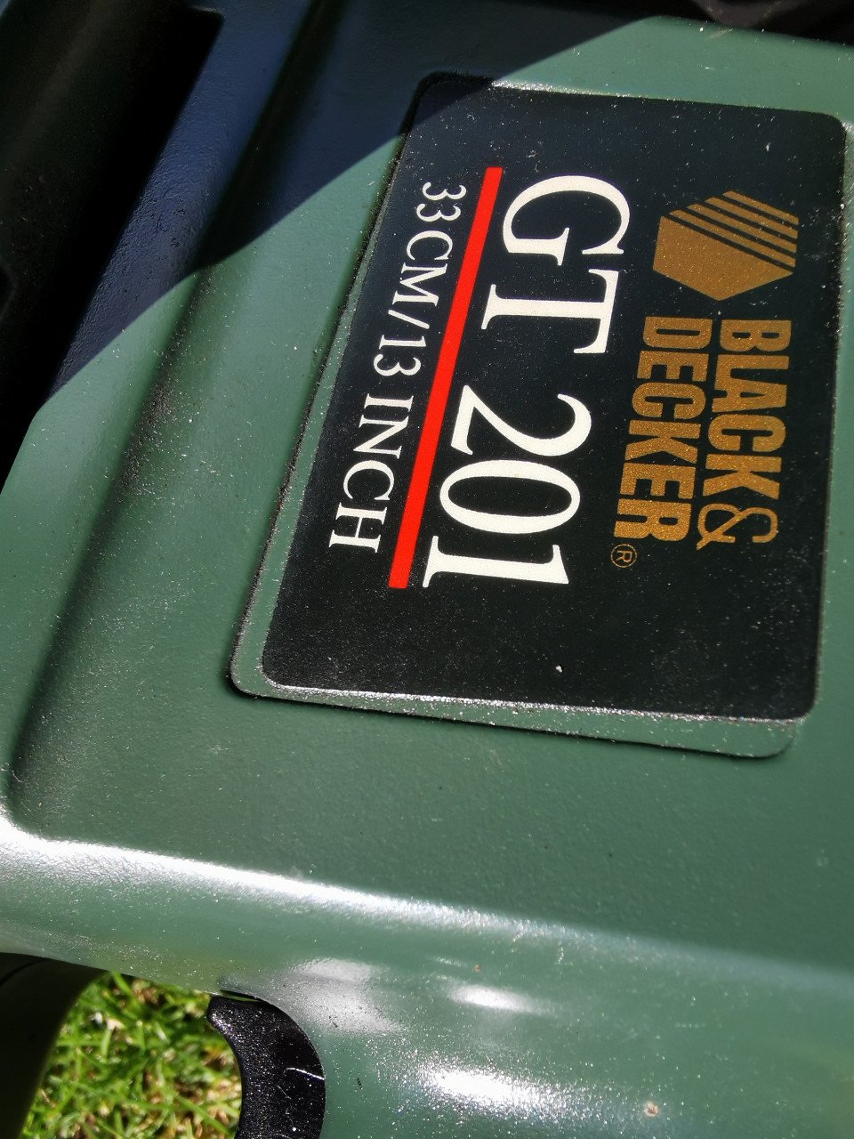 BLACK & DECKER GT201 ELEKTRISCHE HEGGENSCHAAR