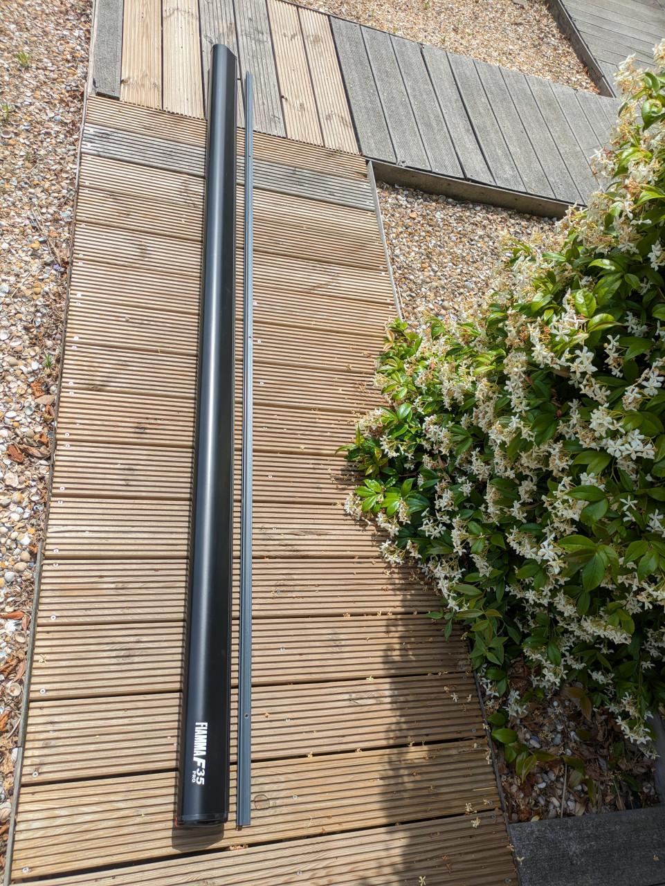 Fiamma F35 Pro Cassetteluifel 2,50m. Zwart.