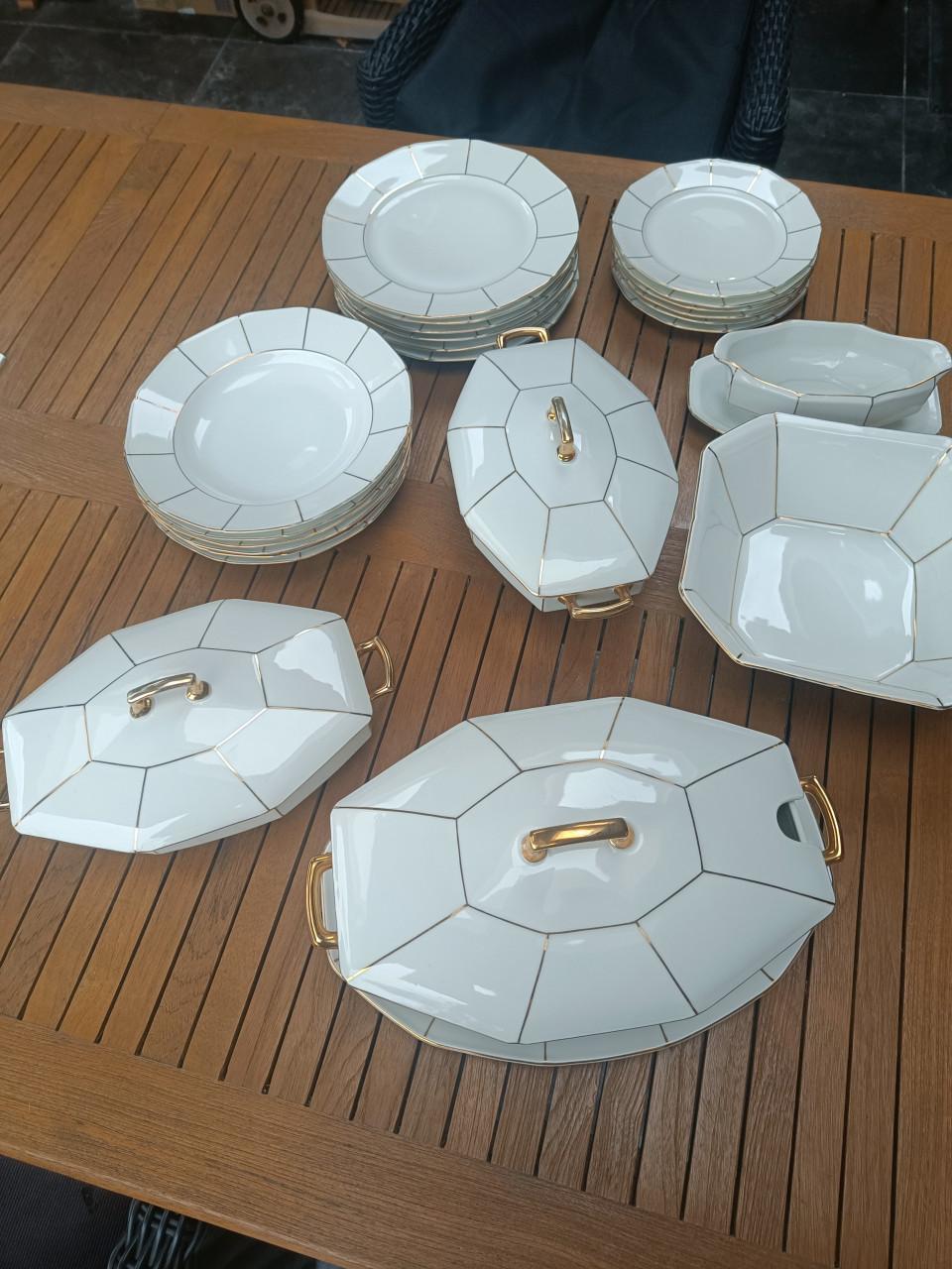 Eetservies voor 6 personen Czecho Slovakia