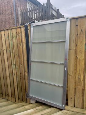 Gratis ikea pax grijs schuifdeur 100 x 201 cm