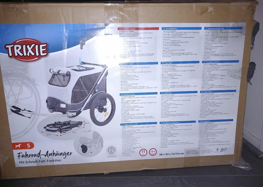 Hondenfietskar/buggy  small Trixie