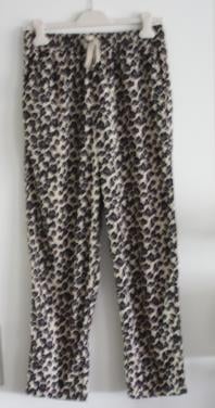 Panterprint broek maat m