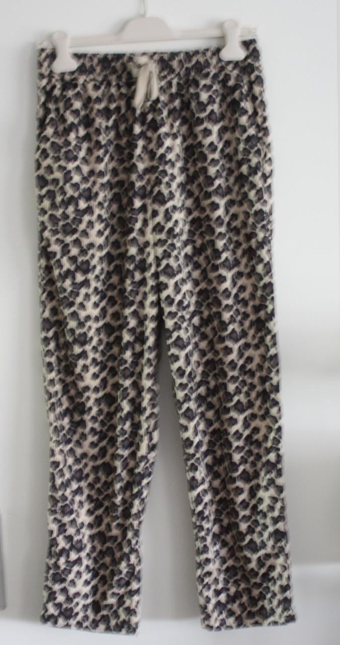 Panterprint broek maat m