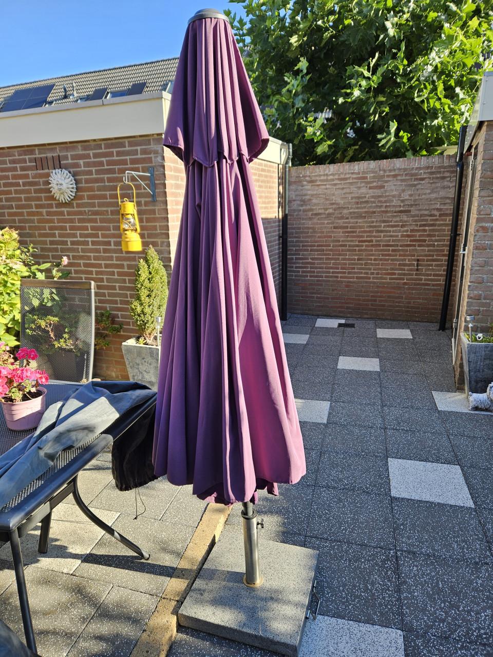 Tuinkussens en Parasol en Voet