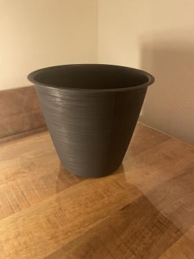 Nieuwe bloempot binnen/buiten