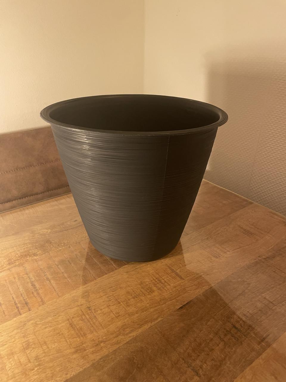 Nieuwe bloempot binnen/buiten