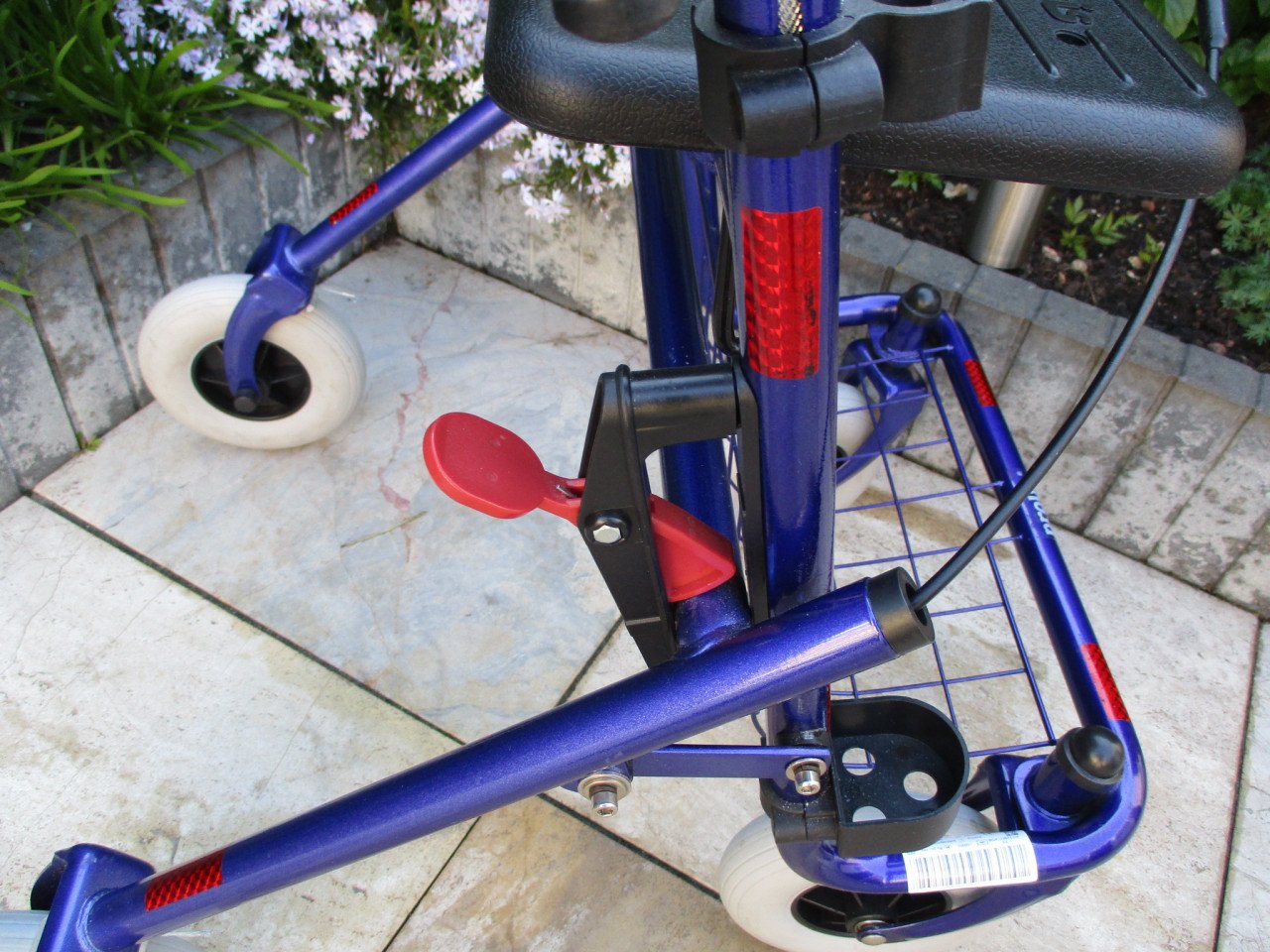 Zgan Provo opvouwbare rollator met onderarmschalen